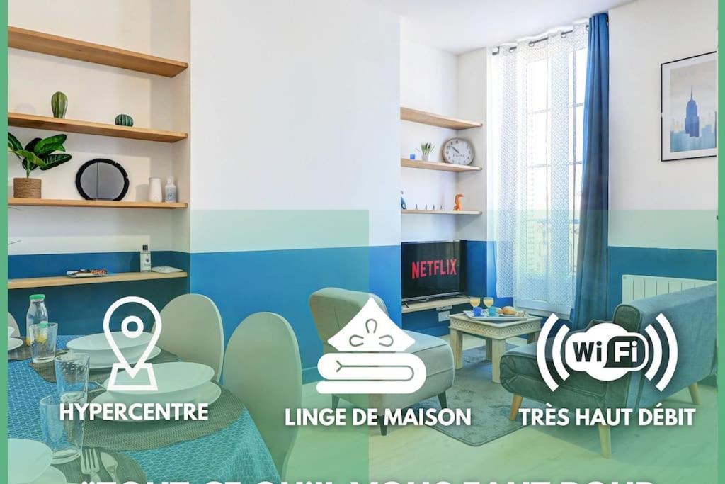 第戎L'Escapade - Classe 3 Etoiles - Hypercentre - Spacieux - Rent Immo公寓 外观 照片